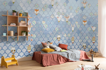 Shelly Bluewave behang kinderkamer