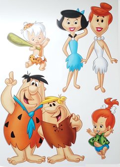 Flintstones muurstickers L