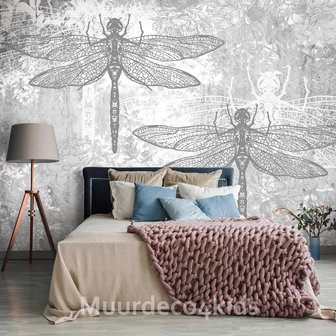 Dragonfly behang 