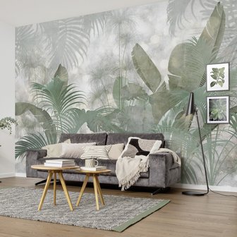 Botanisch behang Paillettes Tropicales