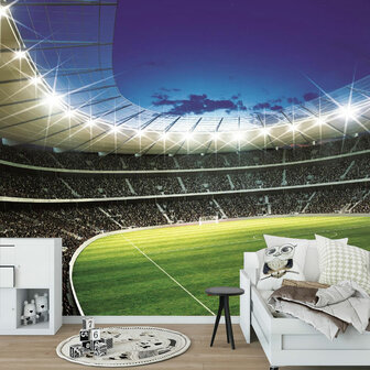 Voetbal stadion behang AANBIEDING