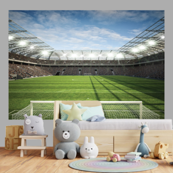 Voetbal stadion 4 fotobehang