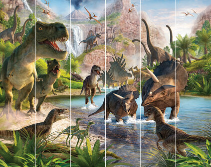 Dinosaurus Land behang - Walltastic NIEUW