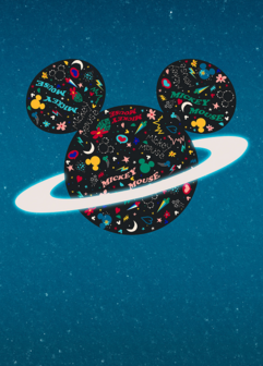 Mickey Mouse behang Planet Mickey