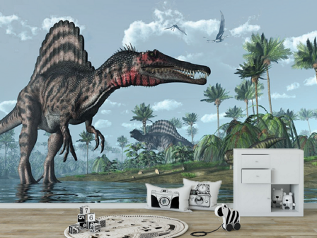 Spinosaurus behang VINYL