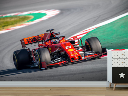 Formule 1 fotobehang Ferrari nr 5