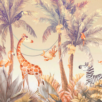 Jungledieren behang Grand Safari