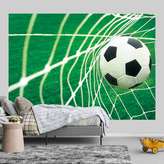 Voetbal fotobehang GOAL L