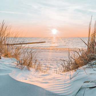 Strand behang Zonsondergang II