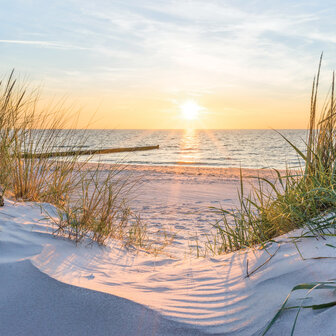 Strand behang Zonsondergang