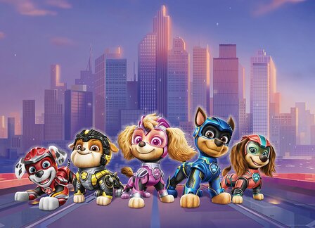 Paw Patrol fotobehang Mighty Movie