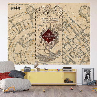 Harry Potter fotobehang Marauder&#039;s Map