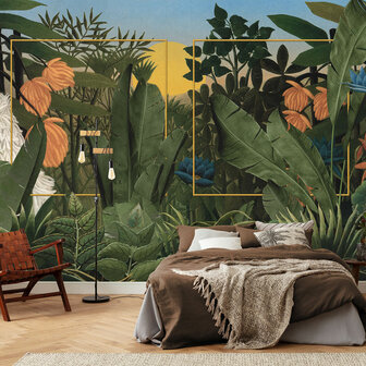 Botanisch behang Rousseau Remix