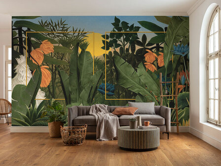 Botanisch behang Rousseau Remix