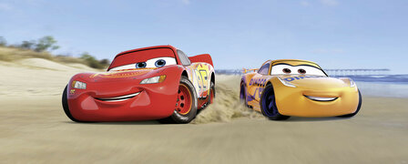 Disney Cars behang poster Beach Race