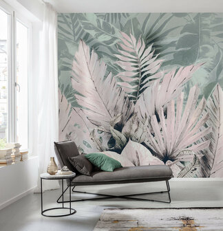 Bladeren behang Palmiers Tropicaux