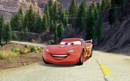 Disney Cars fotobehang Every Road Has A Story