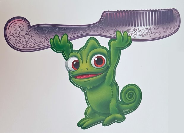 Rapunzel muursticker XXL