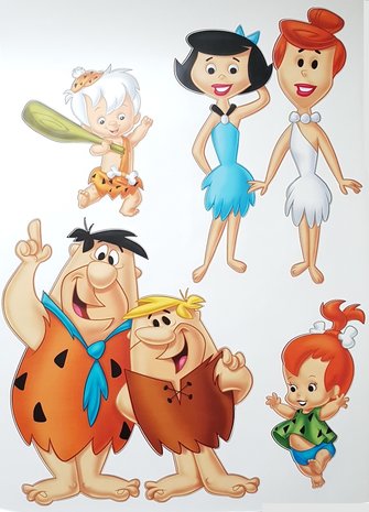 Flintstones muurstickers L