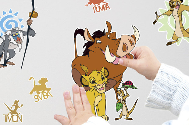 Lion King muurstickers Circle of Life