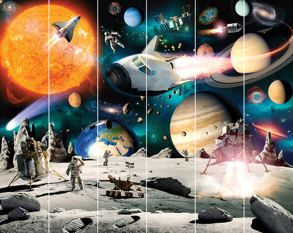 Space Adventure behang - Walltastic NIEUW