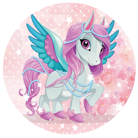 Flying Pony Pearl Behangcirkel 