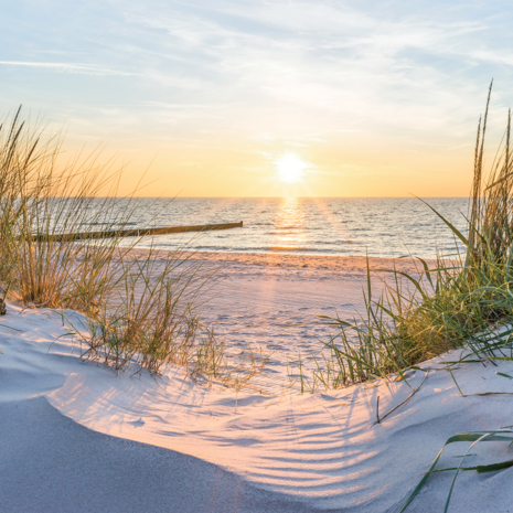 Strand behang Zonsondergang OPR