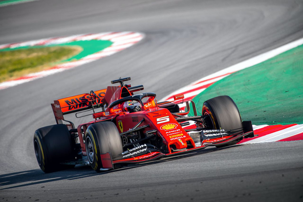 Formule 1 fotobehang Ferrari nr 5