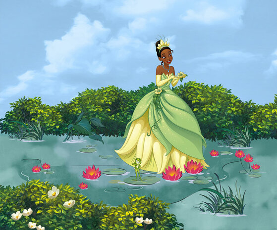 Disney Princess behang Tiana