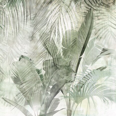 Jungle fotobehang Botanical Boho