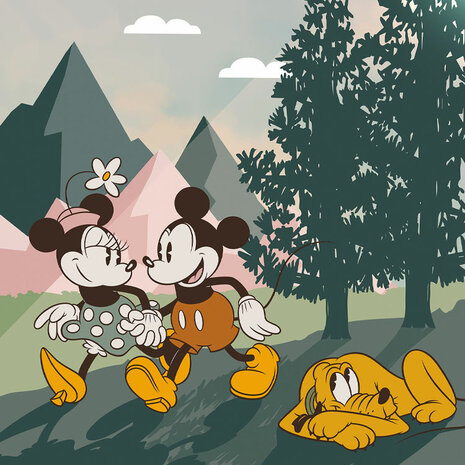 Mickey Mouse behang Embrace Nature