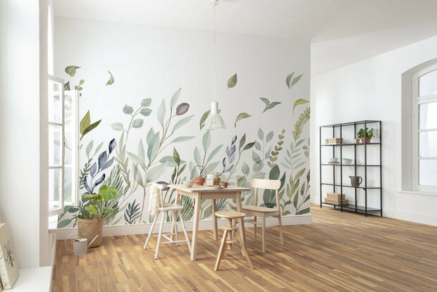 Botanisch behang Breeze