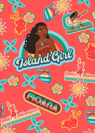 Vaiana behang Island Girl