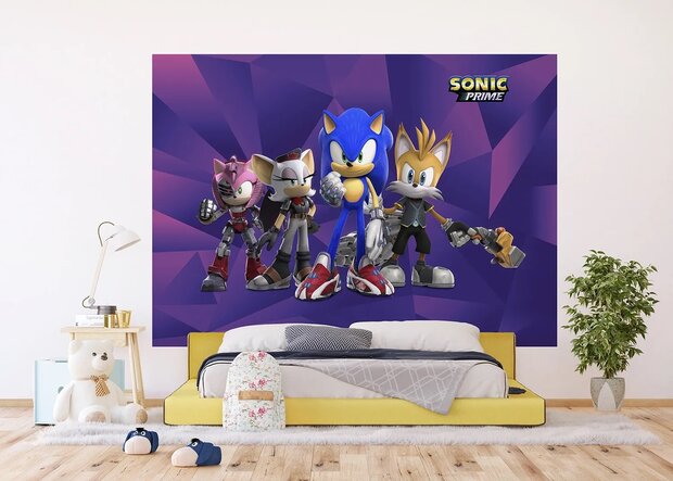 Sonic behang Sonic Prime