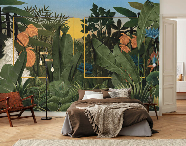 Botanisch behang Rousseau Remix