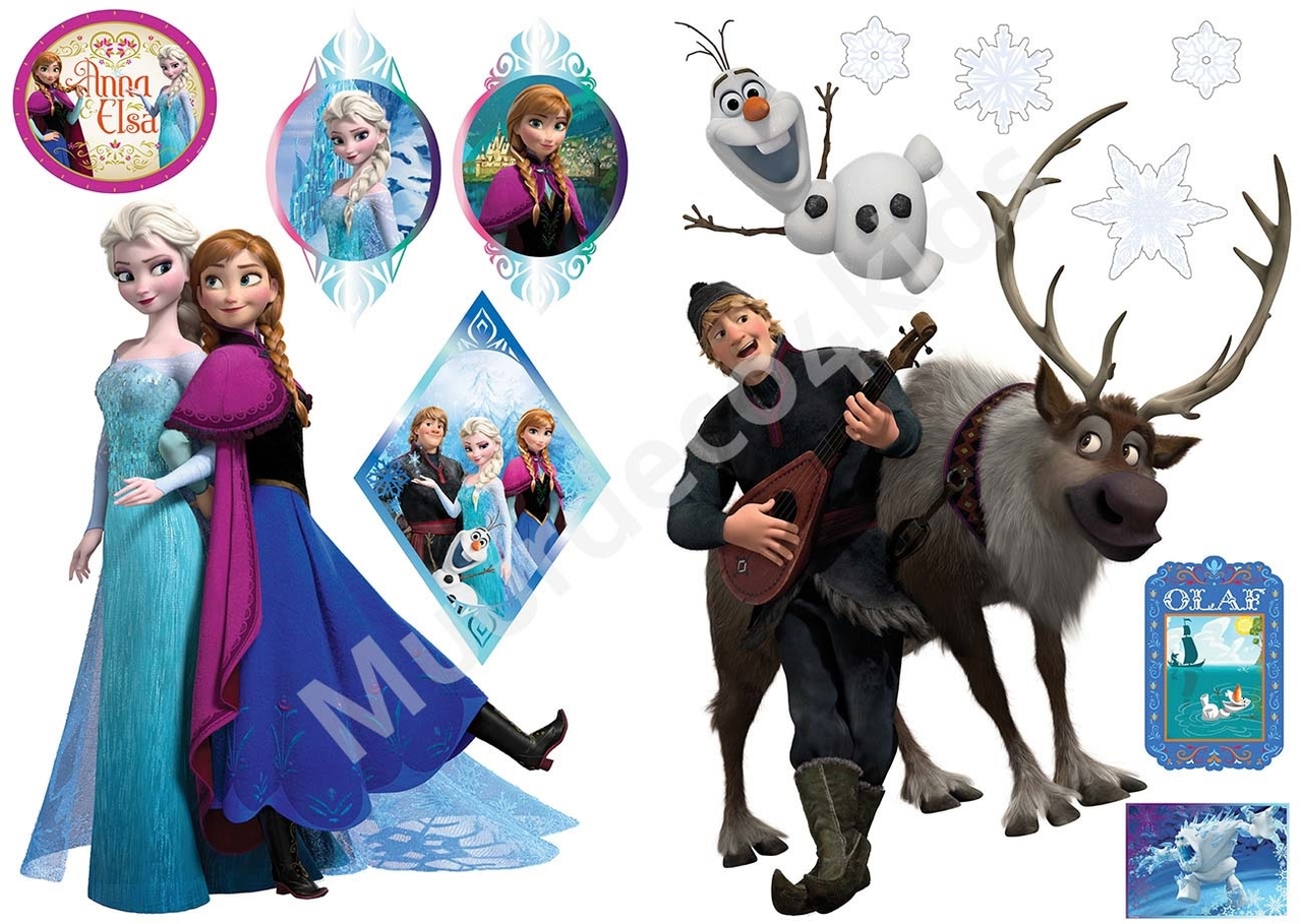 Disney Frozen muurstickers L Muurdeco4kids