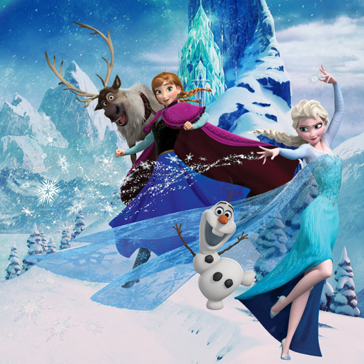 Disney Frozen Behang Elsa Magic 