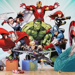enthousiasme havik Hamburger The Avengers fotobehang – voor de leukste kinderkamer!