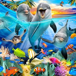 Onderwater fotobehang Sealife