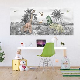 Dinosaurus behang poster Dinoland P1-G