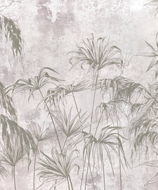 Botanisch behang Tropical Grange P3