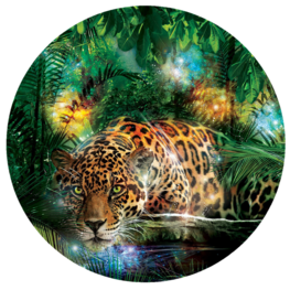 Jaguar Jungle Behangcirkel