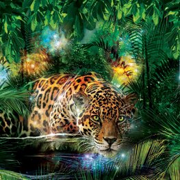 Jaguar Jungle fotobehang