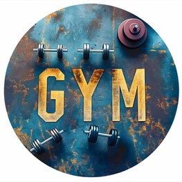 Fitness muurcirkel GYM