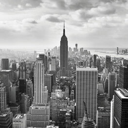 New York fotobehang NYC Black and White