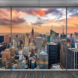 New York fotobehang NYC Outlook